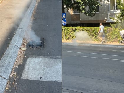 Dim izlazi iz šahta, vatrogasci provjeravaju uzrok