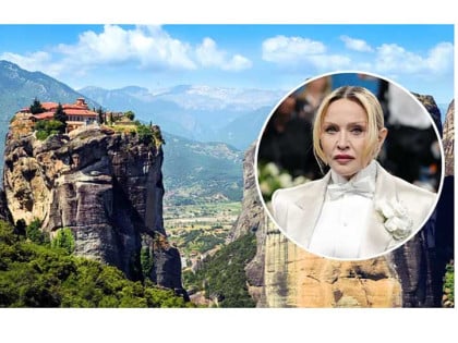 Мадона прославила 68. рођендан у Грчкој, посјетила и православни манастир Варлам (ВИДЕО)