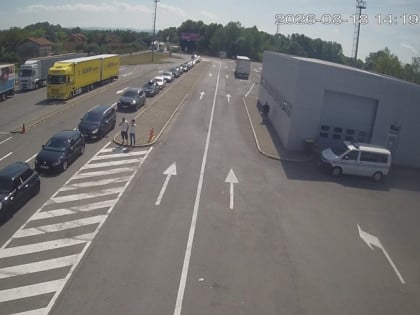 Гужва на ГП Градина