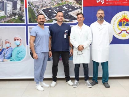 UKC RS: Izvedena prva operacija koljena uz pomoć robota