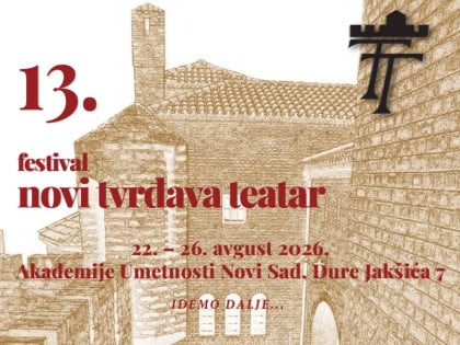 Festival "Novi tvrđava teatar" u Novom Sadu: Pozorišni program pod sloganom "Idemo dalje"