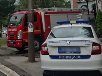 Gori deponiji u Kragujevcu