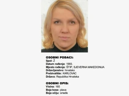 Potraga za ženom kojoj sude zbog brutalnog ubistva mladića iz Tuzle: Bojana Peševska nestala sa maloljetnim djetetom