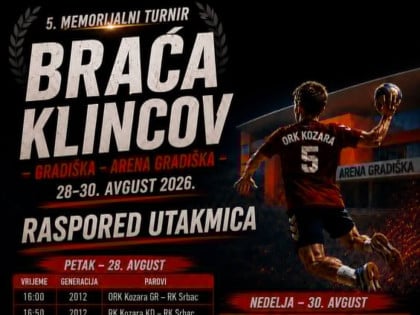Smotra rukometne mladosti u Gradišci, dolazi i Partizan