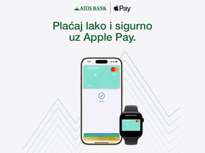 Jednostavniji i sigurniji način plaćanja: ATOS BANK donosi Apple Pay svojim klijentima u Republici Srpskoj