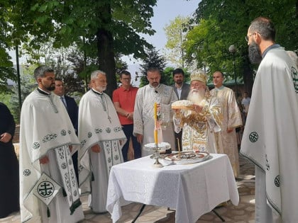 Proslavljena slava Hrama Nerukotvorenog obraza Hristovog na Kuli