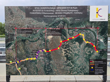 U saobraćaj se pušta novih 28 kilometara Dunavskog koridora