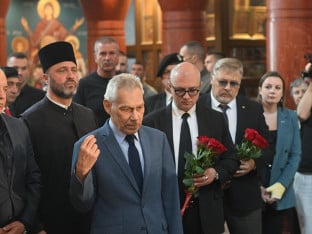 Počast generalu Mladiću odao i Aleksandar Bocan-Harčenko