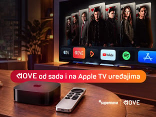 MOVE апликација од сада доступна и на Apple TV уређајима