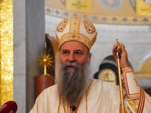Патријарх Порфирије богослужио у Љубљани поводом 90 година храма Светог Кирила и Методија