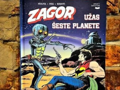 Zagor protiv vanzemaljaca: Kolekcionarsko izdanje kultnog stripa "Užas šeste planete"