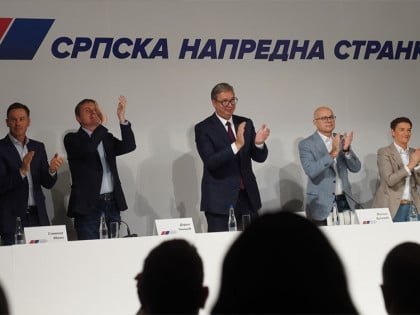 Вучић носилац листе и кандидат за премијера Србије