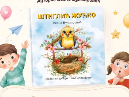 Промоција у Библиотеци сестара Гајић: Штиглић Жућко пред најмлађим читаоцима