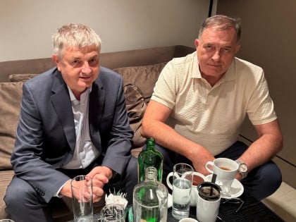 Dodik sa Vukovićem u Atini