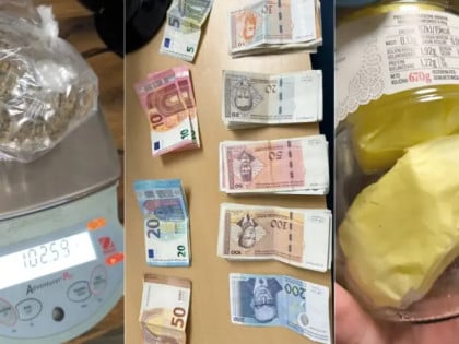 У аутомобилу Бањалучанина пронађено пола килограма кокаина