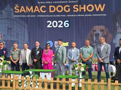 Више од 800 паса на петој међународној изложби у Шамцу