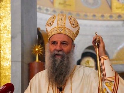 Патријарх Порфирије богослужио у Љубљани поводом 90 година храма Светог Кирила и Методија