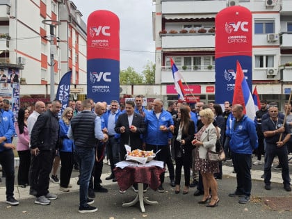 Kandidati Ujedinjene Srpske družili se sa Srpčanima: Niko ne smije da se odrodi od naroda