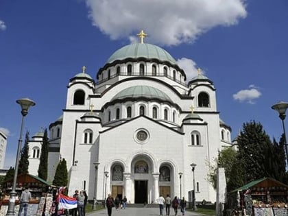 Дјеца из Републике Српске у Храму Светог Саве, дочекали их патријарх Порфирије и Ђурђевић Стаменковски