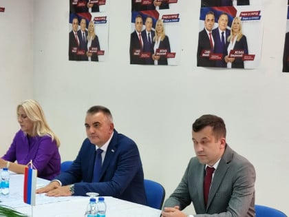 Минић: Подршка из Сребренице нам је снажан вјетар у леђа
