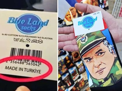 Čarape sa likom Ratka Mladića napravile problem fabrici u Turskoj