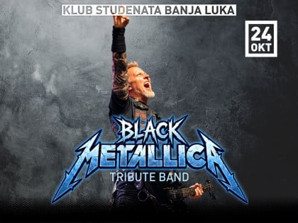 Spektakl u najavi: "Black Metallica Tribute Band" stiže u Banjaluku