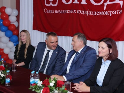 Додик у Новом Горажду: Настављамо политику економског развоја Српске