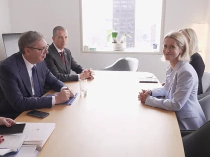 Vučić i Kalas u Njujorku: Od Mladića i Kosmeta do izbora u Srbiji