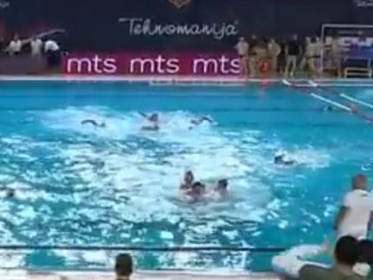 Сијевале песнице у базену: Туча ватерполиста Партизана и Новог Београда (ВИДЕО)
