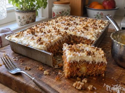 Torta od šargarepe ostaje sočna danima: Tajna je u prelivu koji se dodaje na kraju