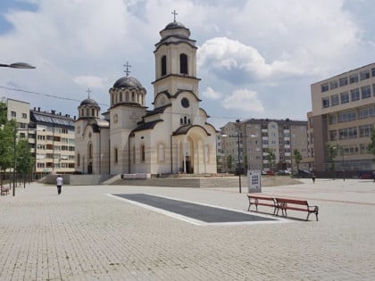 Porfirije osveštava na Palama Hram Sabora Svetog arhangela Gavrila