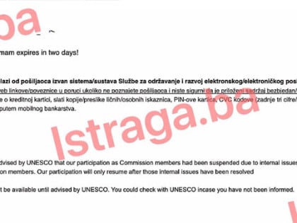 Зашто је УНЕСКО суспендовао своје учешће у Комисији за очување националних споменика