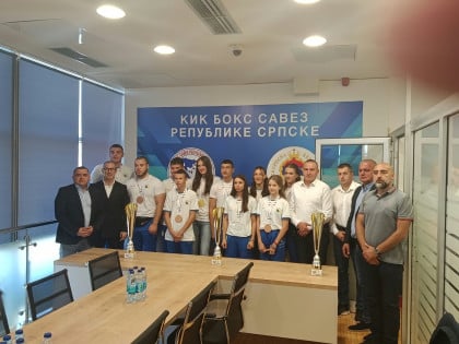 Kik-boks savez RS: Deset medalja za istoriju