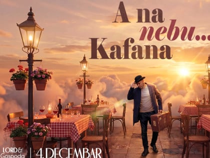 Музички кабаре "А на небу... кафана" 4. децембра у МТС Дворани у Београду