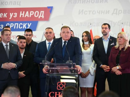 Додик прогласио побједу Минића и Цвијановић
