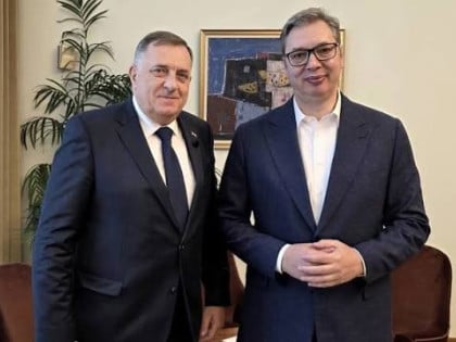 Вучић честитао Додику, Цвијановићевој и Минићу на изборној побједи