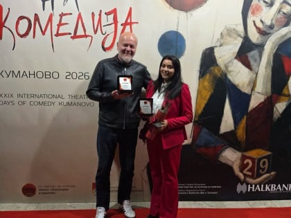 Двије награде на фестивалу у Куманову: Успјех представе "39 степеника" Народног позоришта Источно Сарајево