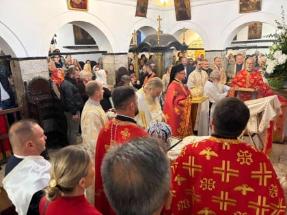 Света Текла окупила вјернике у Старој цркви у Сарајеву