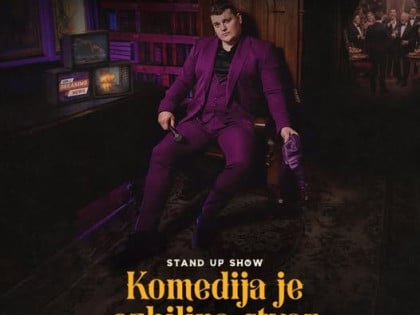 "Комедија је озбиљна ствар" Горана Винчића Винче у Требињу