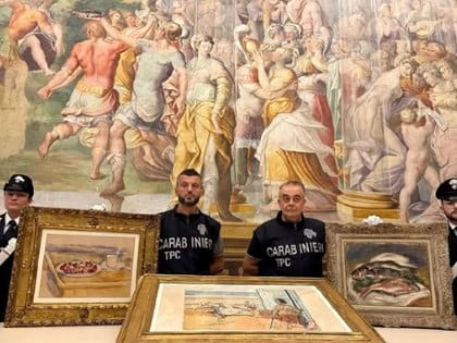 Uhapšeno šestoro, pronađene dvije slike slavnog francuskog slikara
