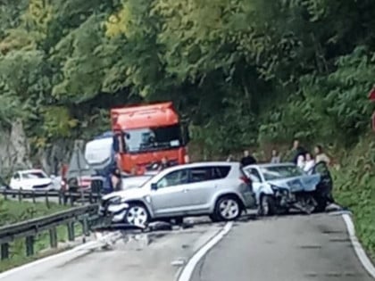 Nesreća kod HE "Bočac": Magistrala blokirana