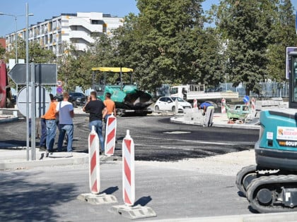 Nazire se kraj izgradnje kružnog toka kod „Audi servisa“, ali jedan problem još nije riješen