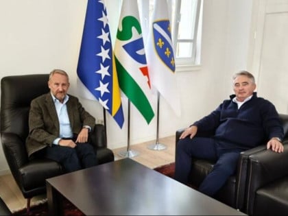 Sastali se Izetbegović i Komšić: Razgovarali o rezultatima izbora i formiranju vlasti