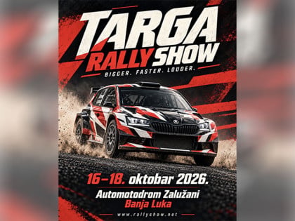 Почиње TARGA Rally Show 2026: 63 посаде стижу у Залужане