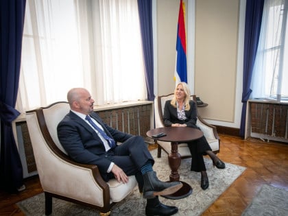 Cvijanovićeva sa Ginkelom o proteklim izborima