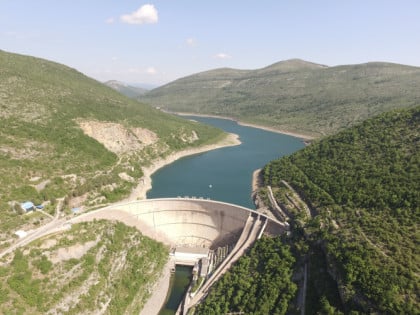 HE Višegrad u posebnom režimu zbog niskog vodostaja