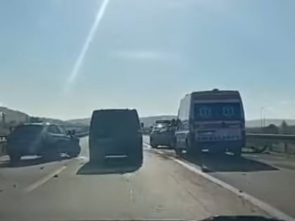 Niš: Lančani sudar kod naplatne rampe (VIDEO)