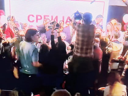 Studenti u blokadi: Srbija je slobodna! Obratio se Radomir Saičić