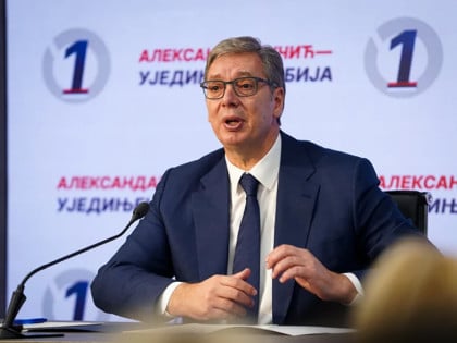 Вучић најављује повлачење СНС-а из предсједничке трке