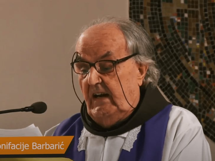 Franciscan friar (90) from Čapljina indicted for glorifying Praljak: “Angels brought the monument” Franciscan friar (90) from Čapljina indicted for glorifying Praljak: “Angels brought the monument”